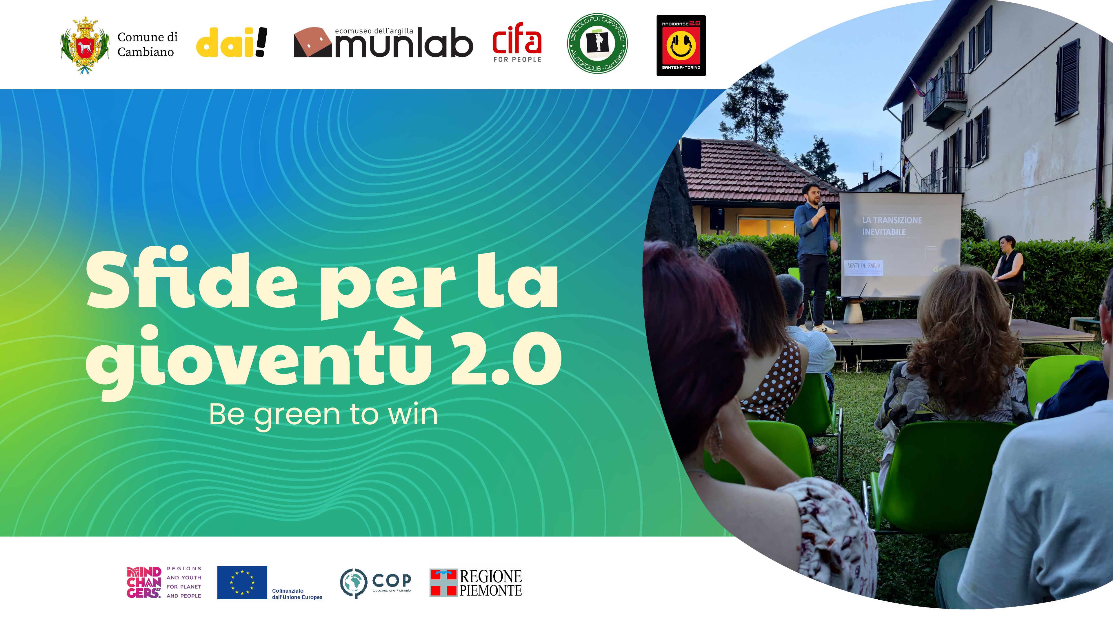 "Challenges for youth 2.0" Sfide per la gioventù 2.0 - 2023