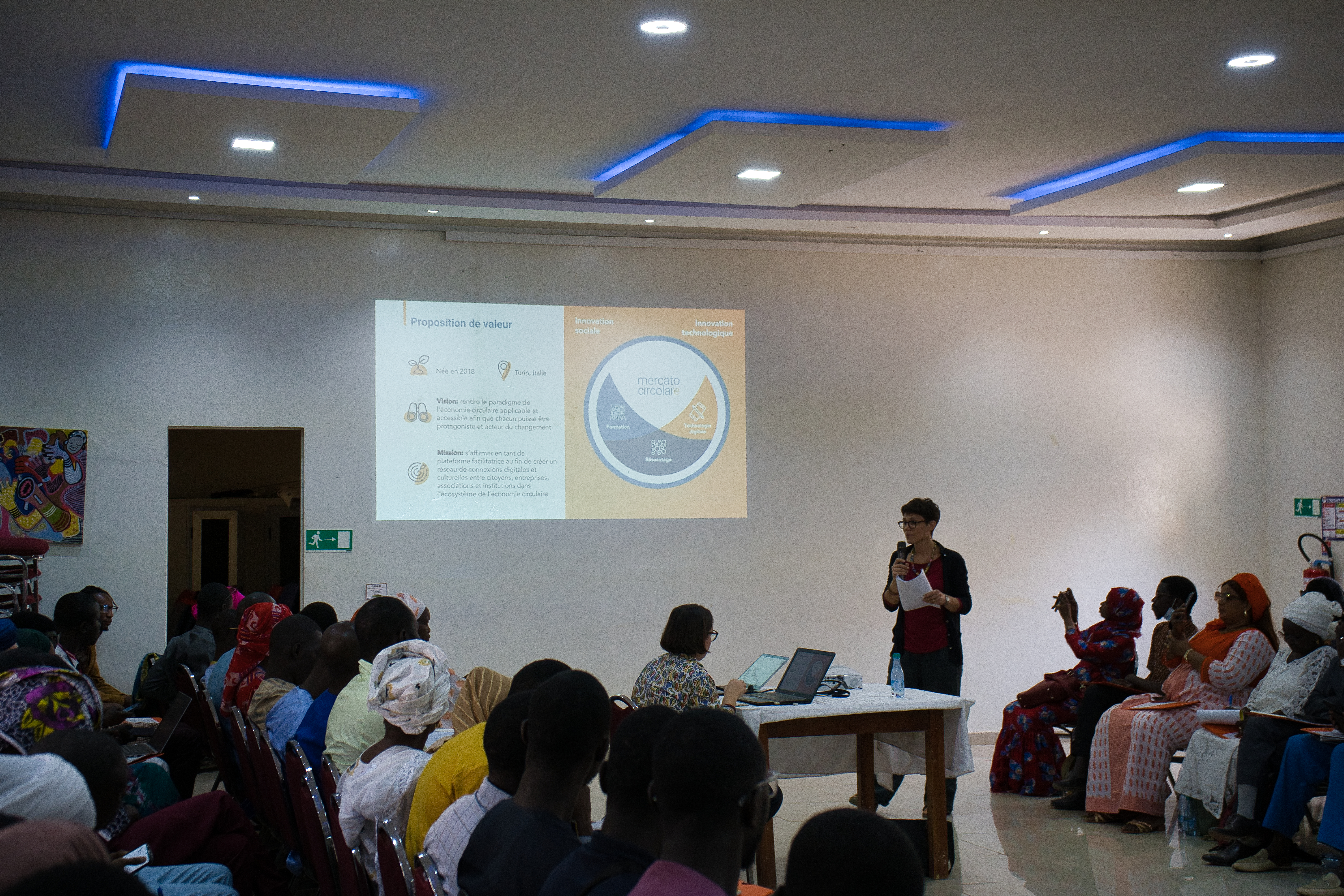 Atelier sull'economia circolare a Thiès