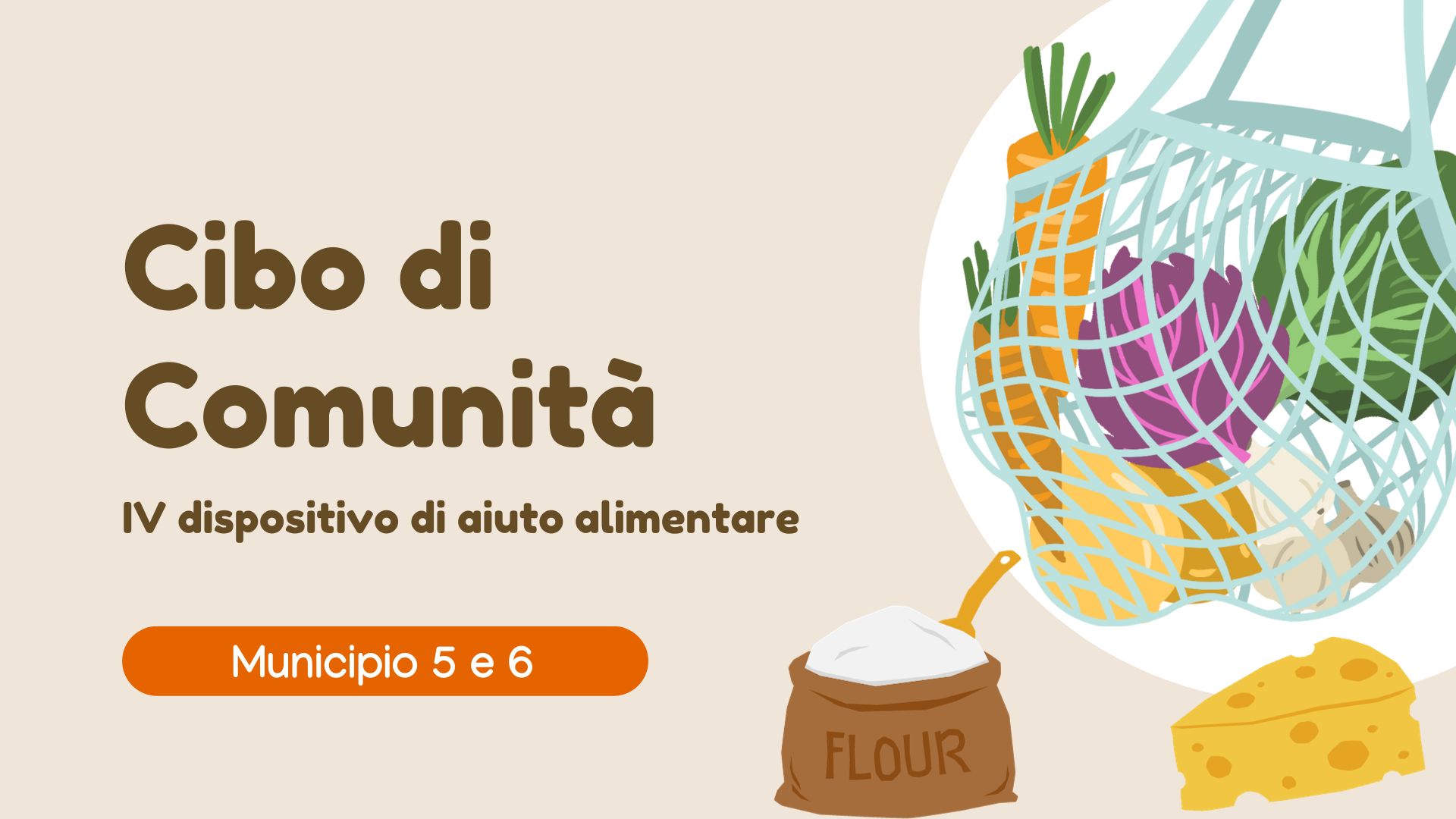 Cibo di Comunità: IV dispositivo di aiuto alimentare 