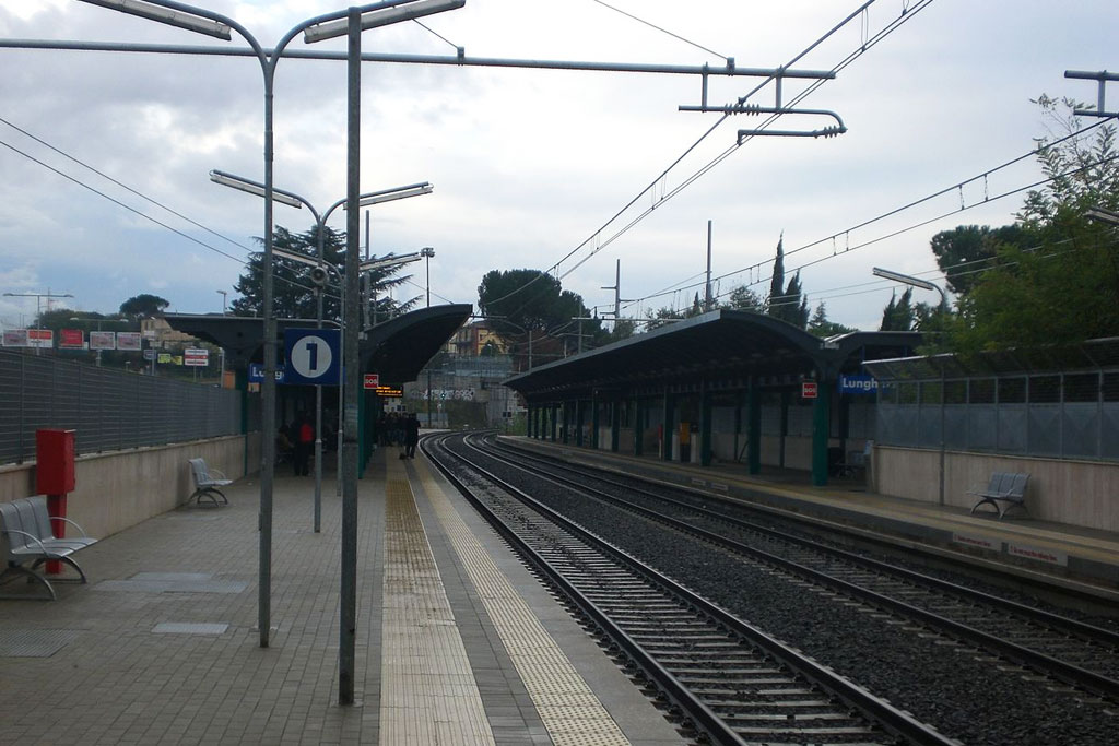 Stazione di Lunghezza: storia