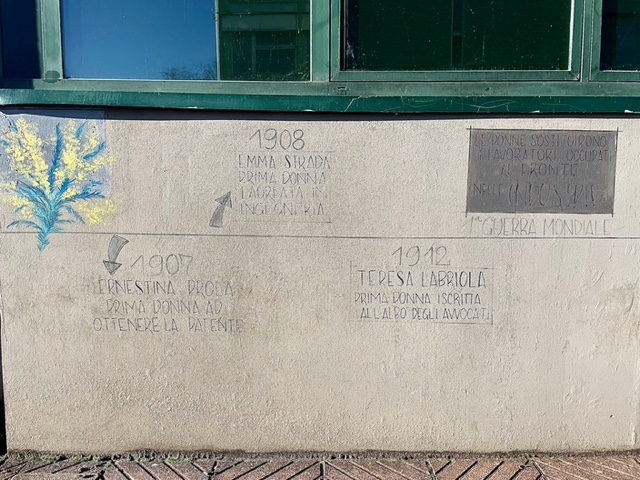 ENAIP: un murales per la Parità di genere