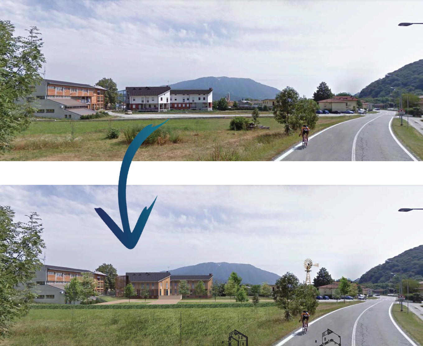 ﻿PAESANA | Trasformazione dell’ex Convitto Alpino