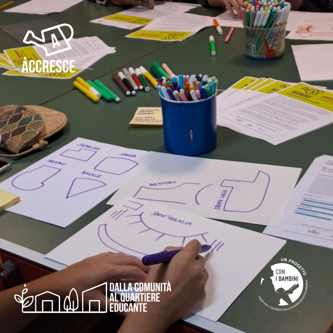 Mappatura civica delle piazze del quartiere educante