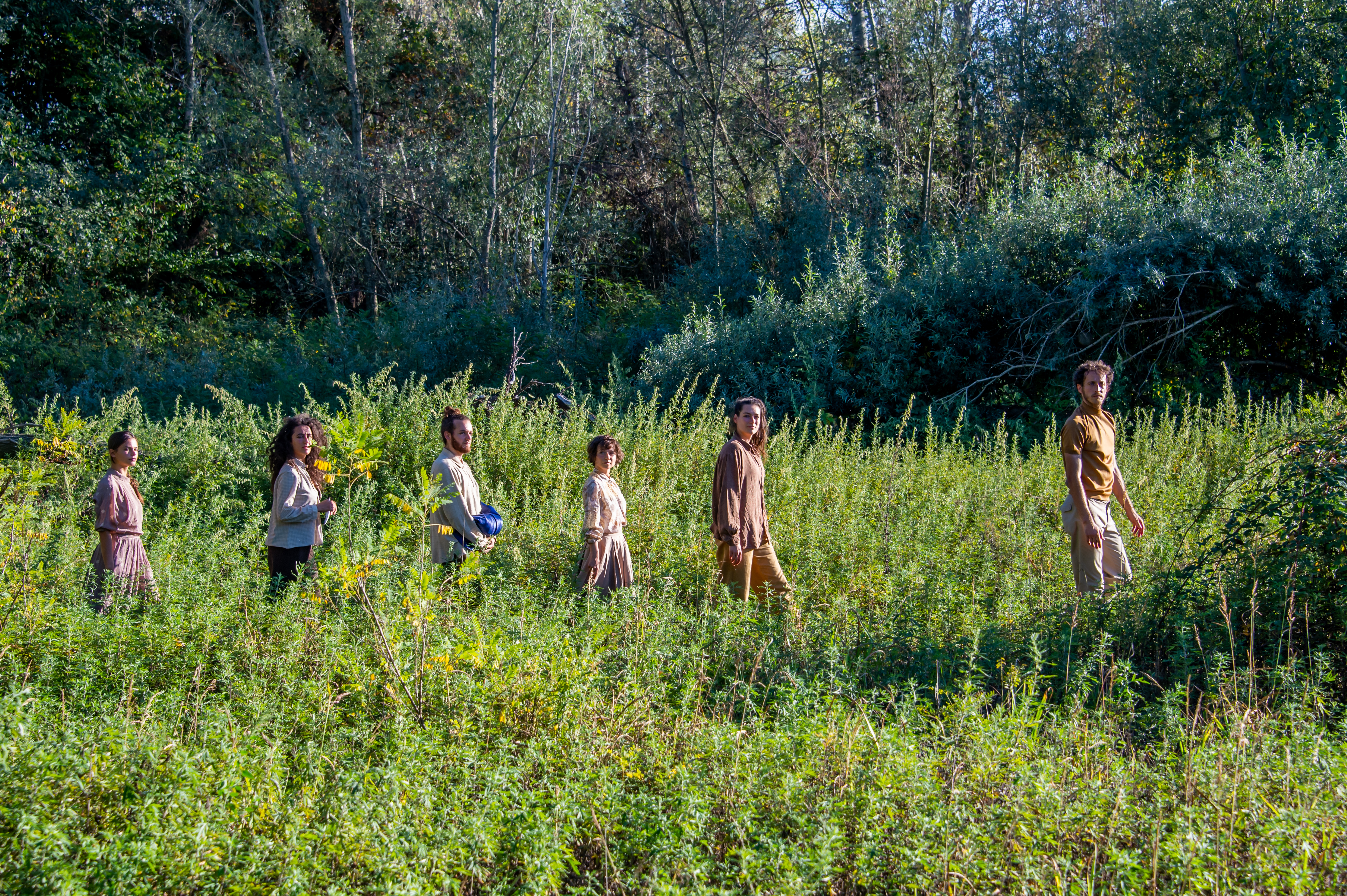 IperBosco site specific al Parco fluviale del Po di Lauriano 2/10/22