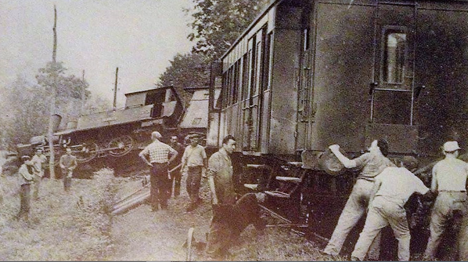 Incidente Ferroviario - 1958
