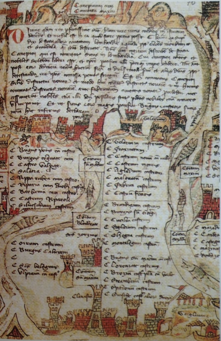 La torre Ferranda e la torre San Martino - il castello dei Valperga e castrum Pontis