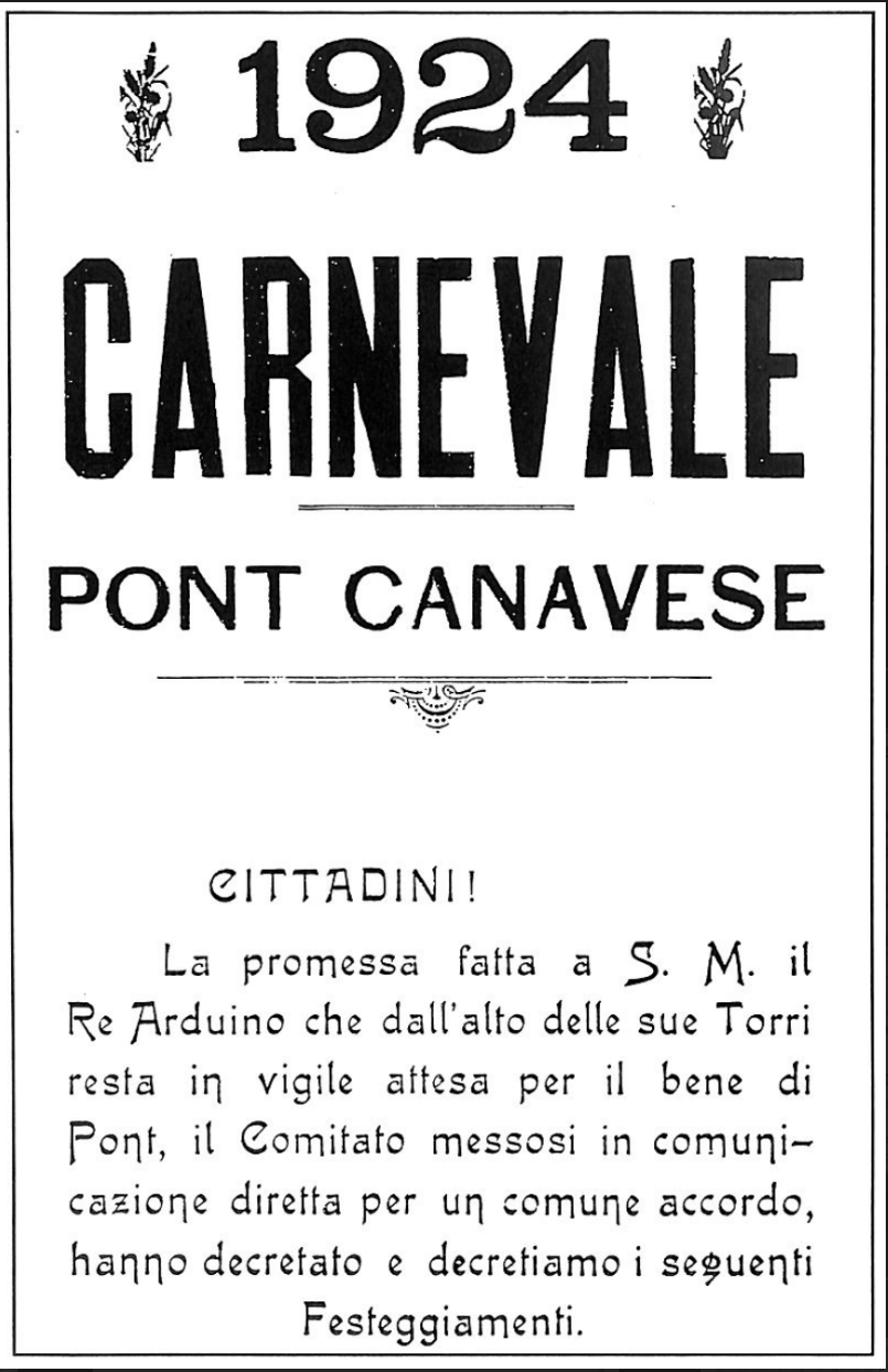 Il carnevale 1924