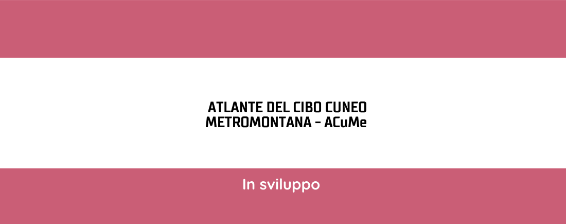 Atlante del Cibo Cuneo Metromontana