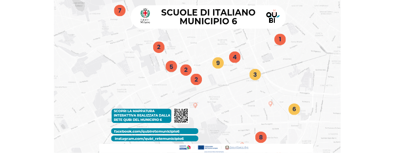 Scuole di italiano - Municipio 6 - Milano