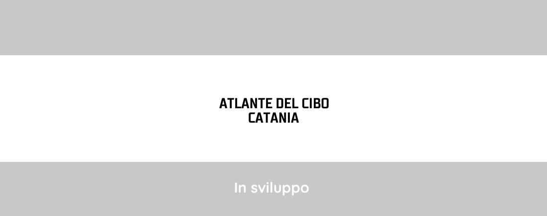 Atlante del cibo Catania
