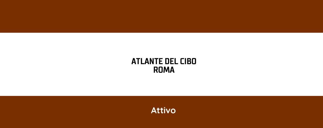 Atlante del cibo Roma