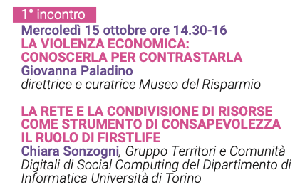 1° incontro: "La violenza economica"