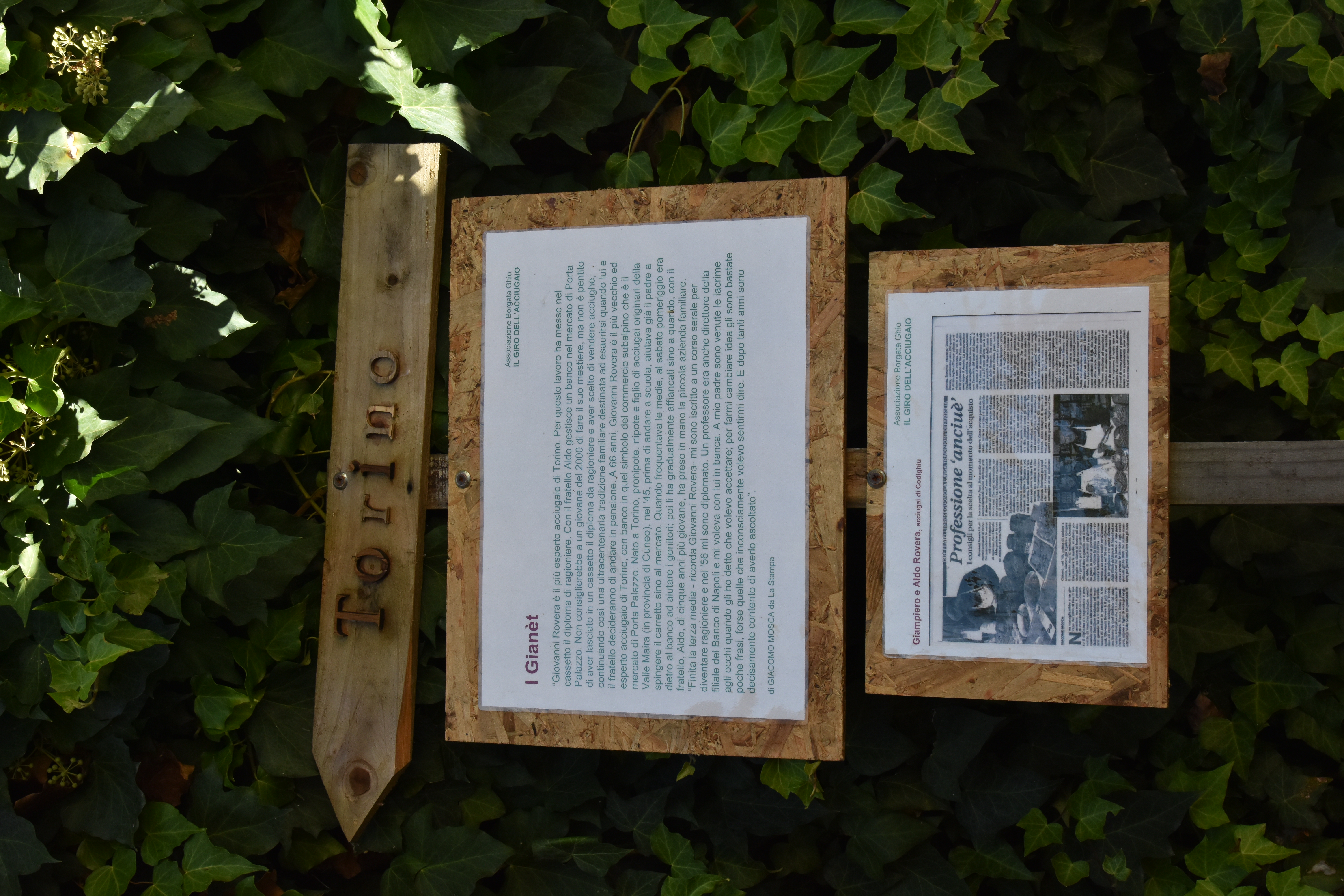 I Gianèt , Giovanni Piero Rovera, nato nel 1937
Aldo Rovera, nato nel 1942
