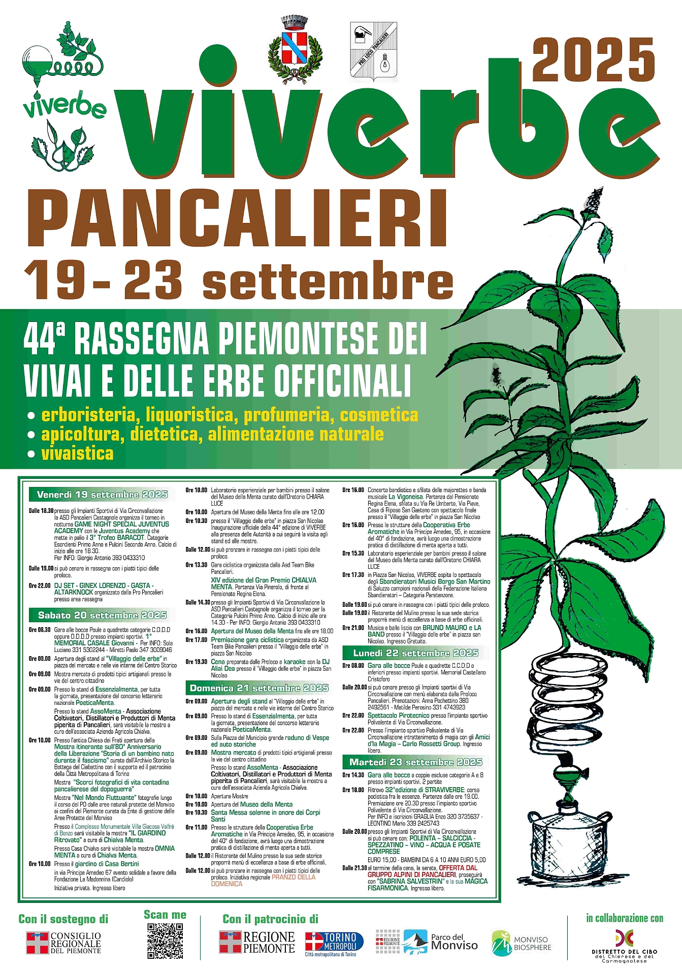 Viverbe - Rassegna Piemontese delle Piante Officinali