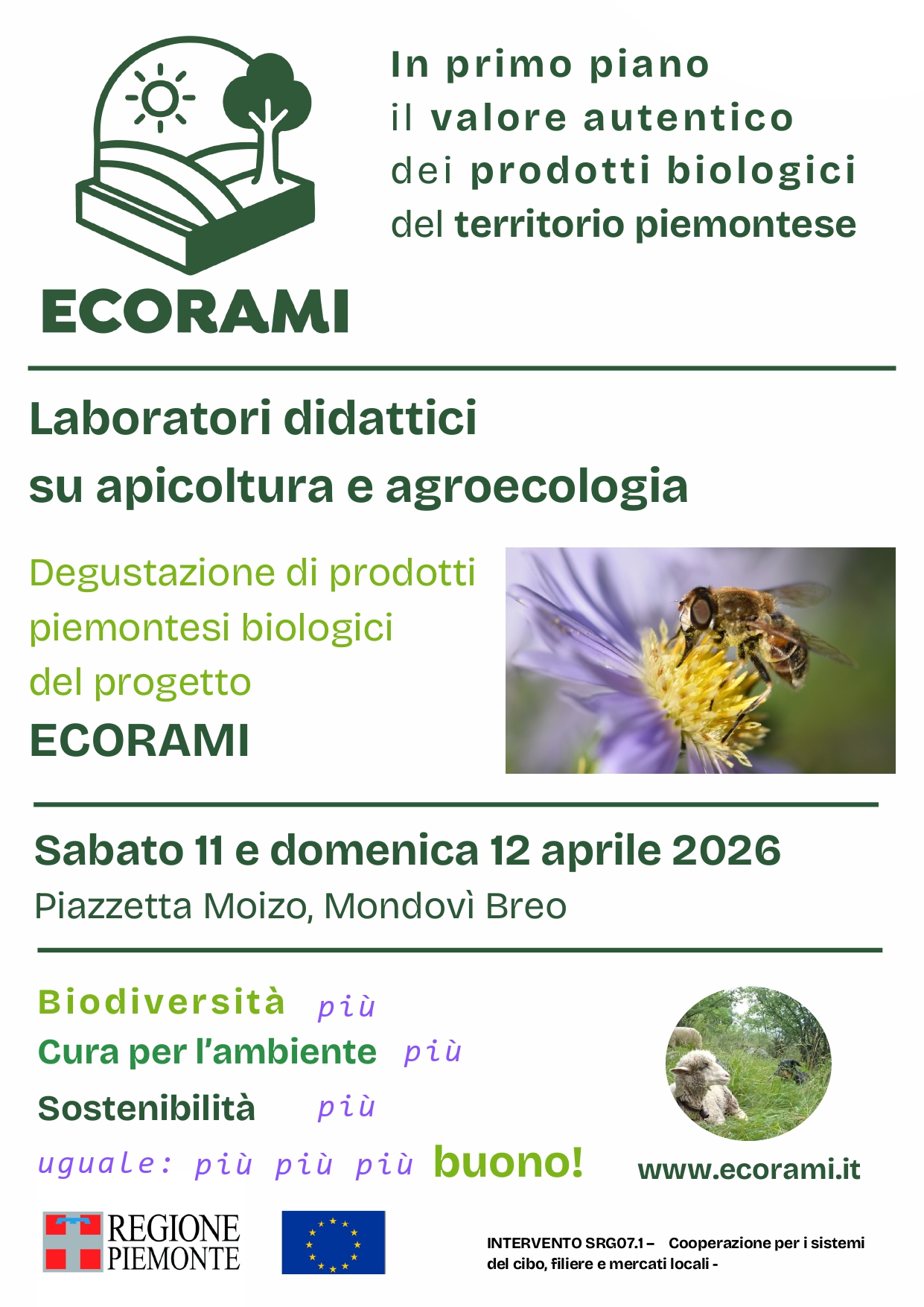 Laboratori didattici e degustazione -Mondovì Fiera di Primavera