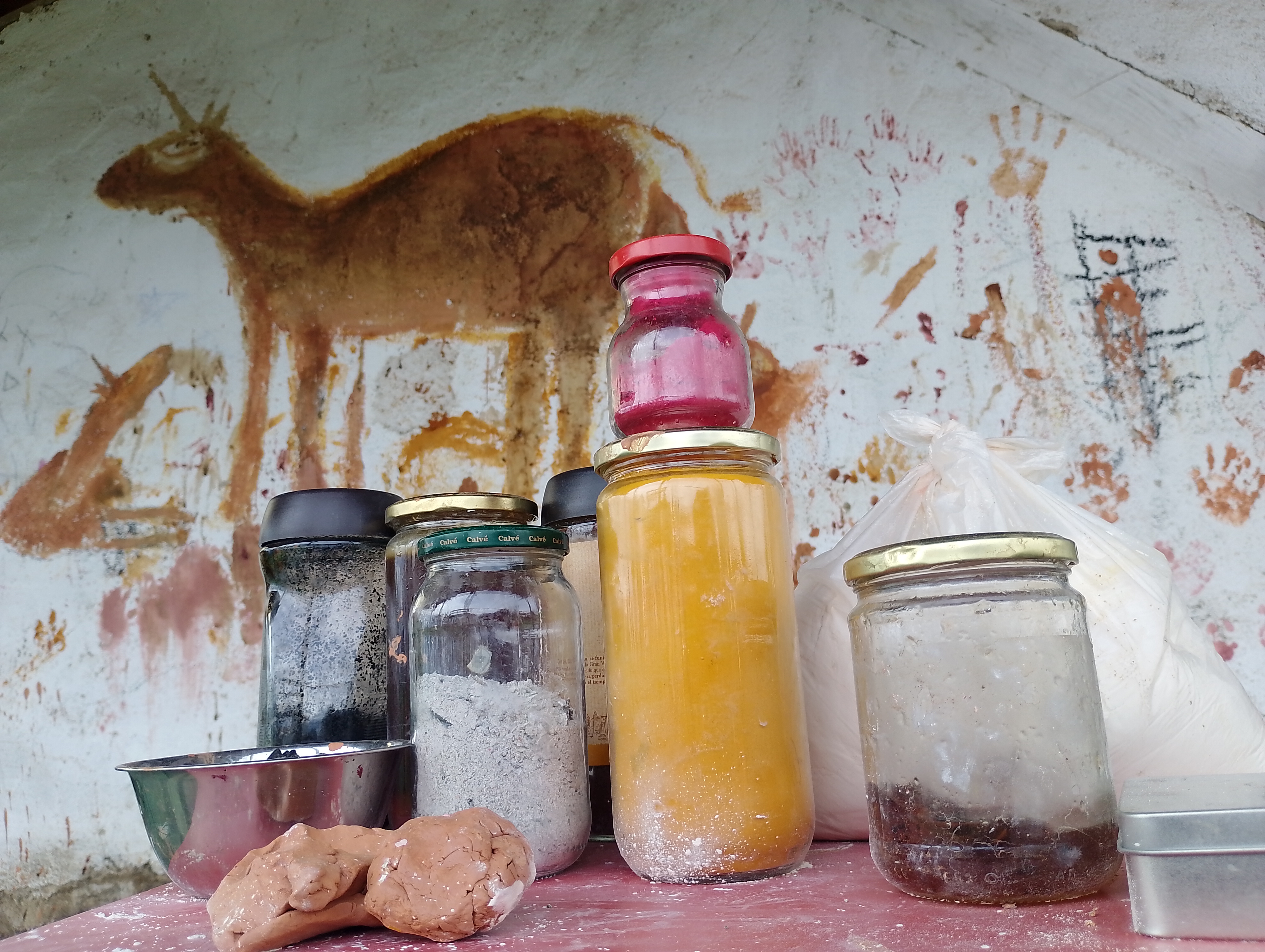 Pintar con la naturaleza