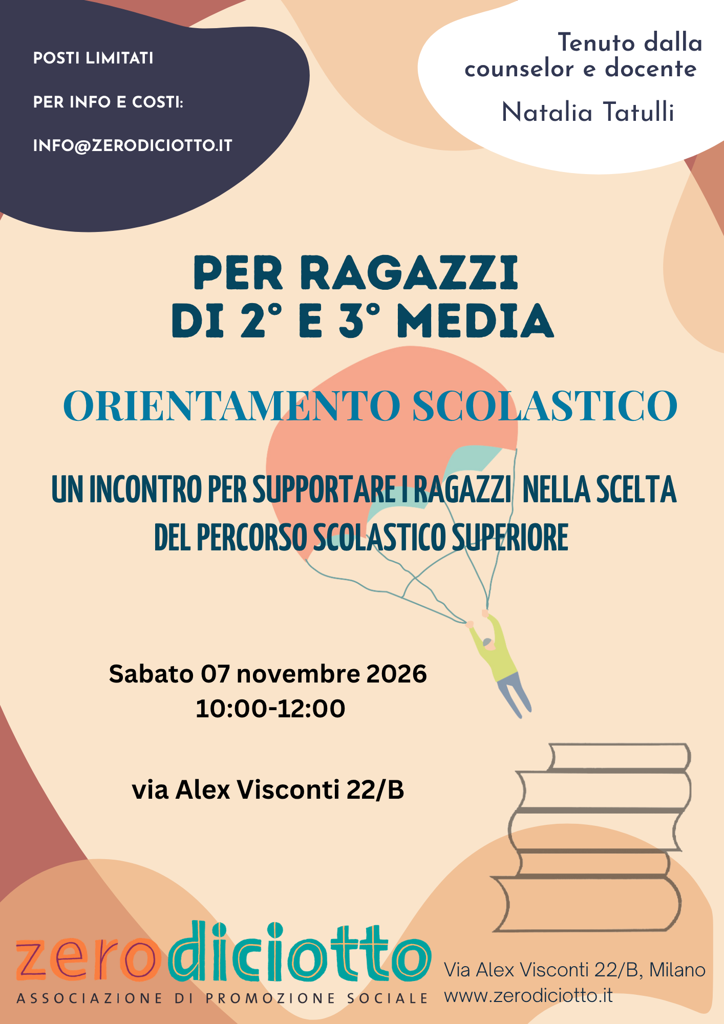 Orientamento scolastico per ragazzi di 2ª e 3ª media