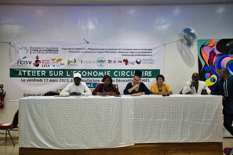 Atelier sull'economia circolare a Thiès