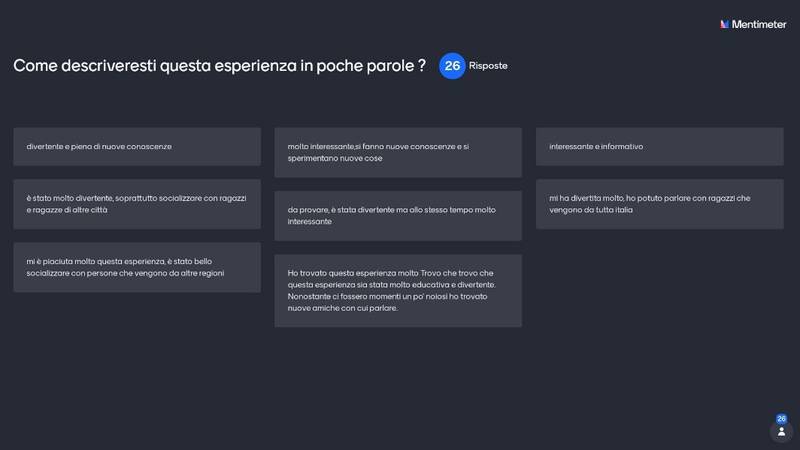 INCONTRO NAZIONALE-IL PUNTO DI VISTA DEL GRUPPO GIOVANI-
