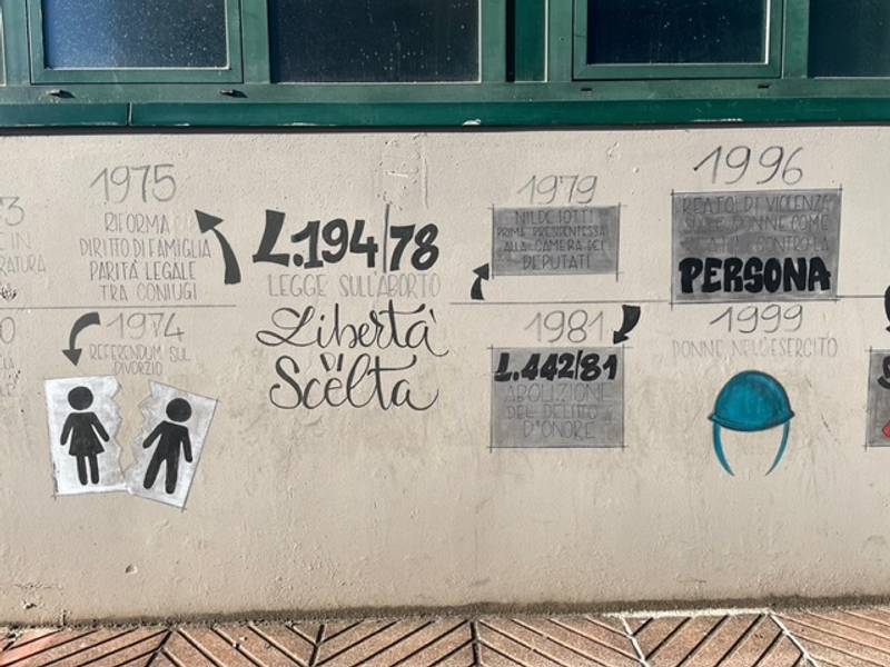 ENAIP: un murales per la Parità di genere