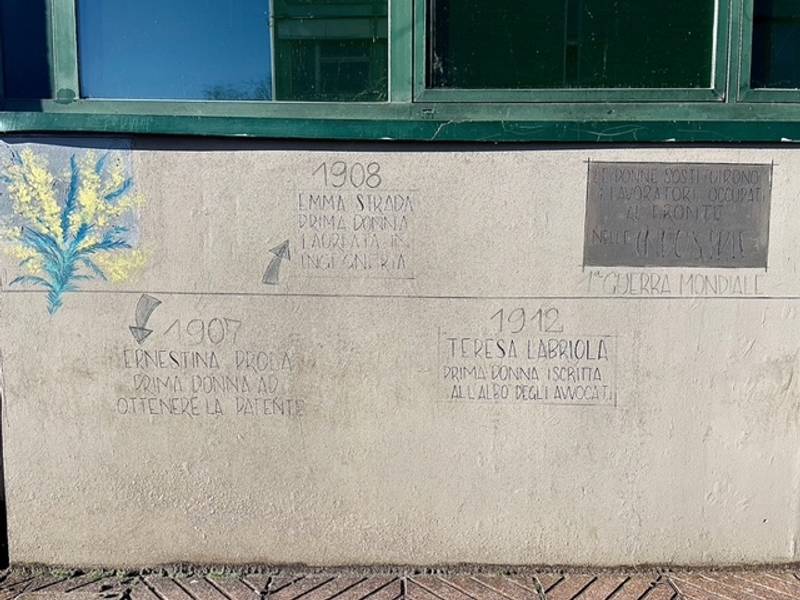 ENAIP: un murales per la Parità di genere