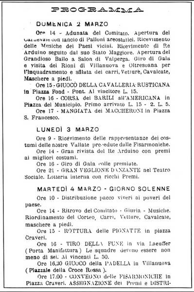 Il carnevale 1924