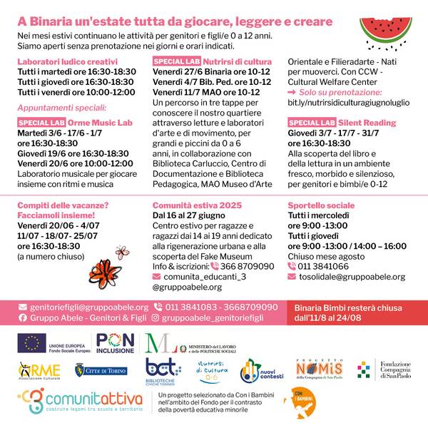 Laboratori ludico creativi